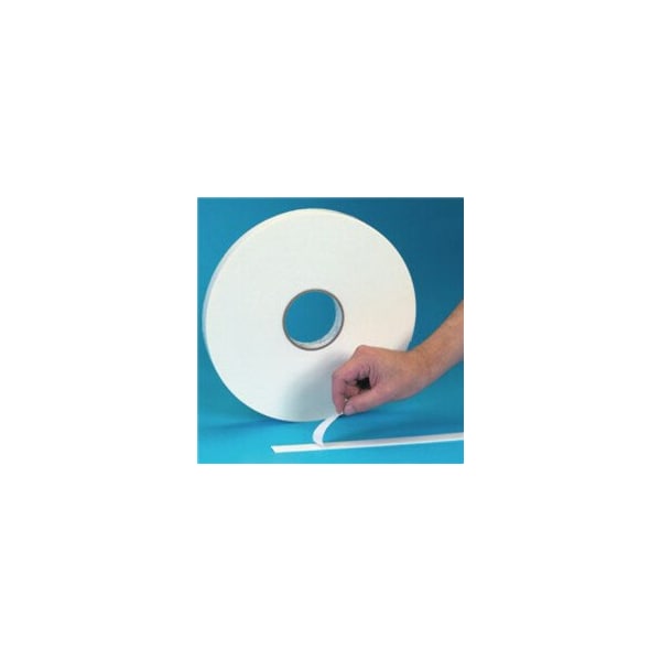 Tape Logic Double Sided Foam Tape, 1/8", 1/2" x 36 yds., White, PK24